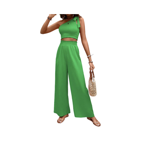 Set Crop Top y Pantalon