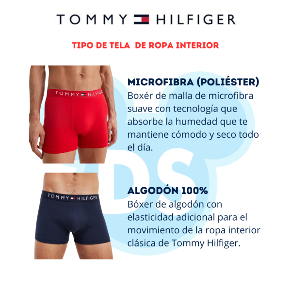 Set Boxer Tommy Hilfiger "Boxer Briefs" 3pz - Imagen 3