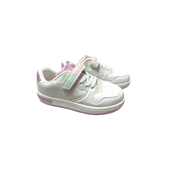 Tenis Naútica con dest. tornasol