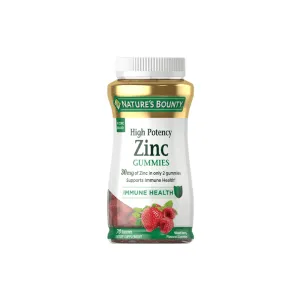 Suplemento Zinc (70 Gomitas)