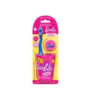 Set Cepillo Dientes con Vaso de Barbie