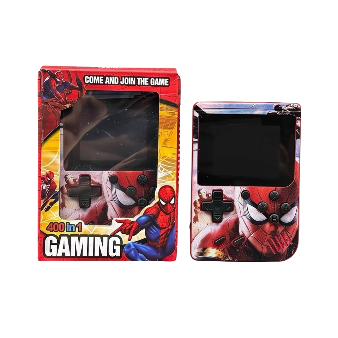 Consola Portátil Spiderman 400 Juegos.