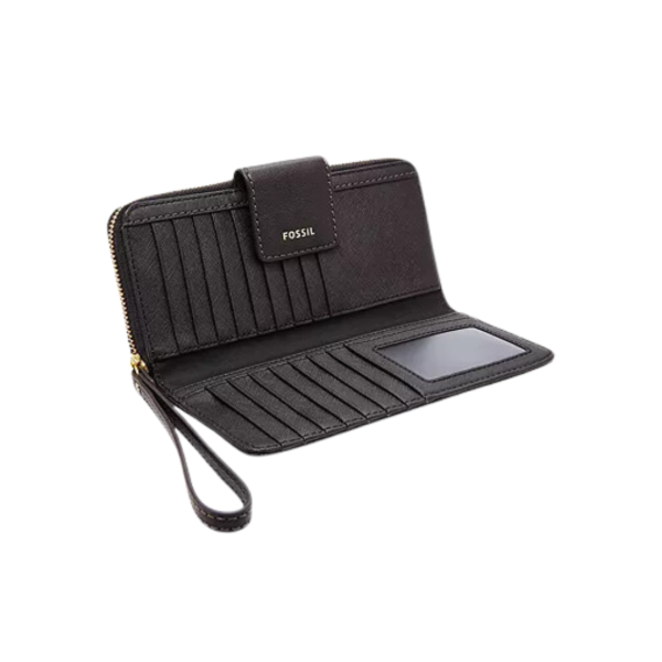 Cartera Fossil Grande Negra - Imagen 3
