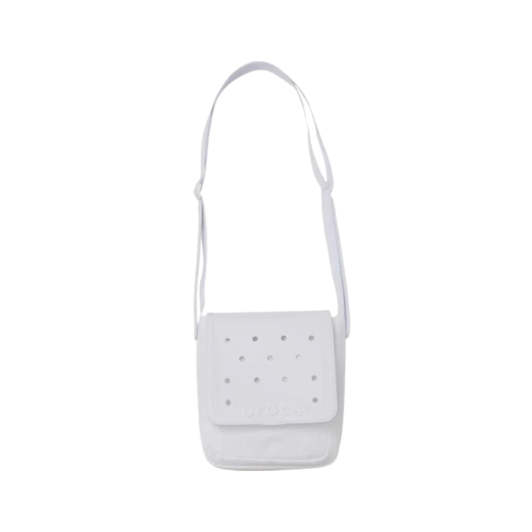 Crossbody Crocs Blanco