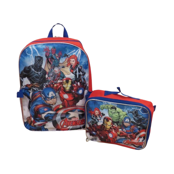 Mochila Avengers con lonchera - Imagen 2