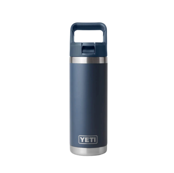 Yeti Rambler 18 oz Bottle azul oscuro