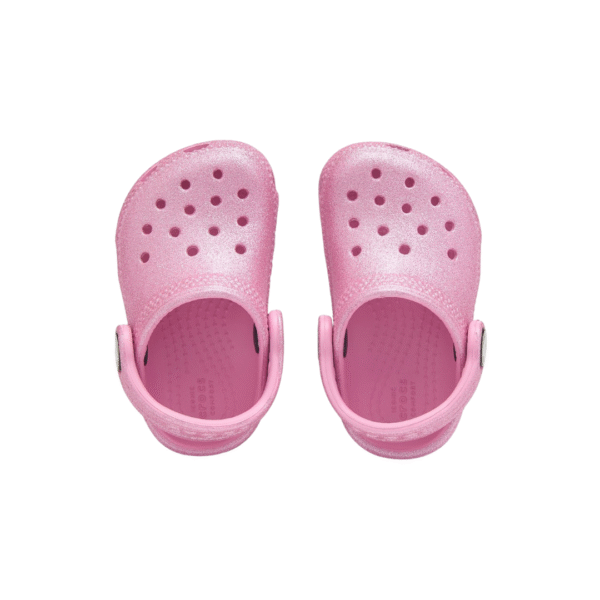 Crocs Rosadas con Escarcha - Imagen 2