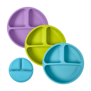 Set Platos de Silicón 3 Unidades