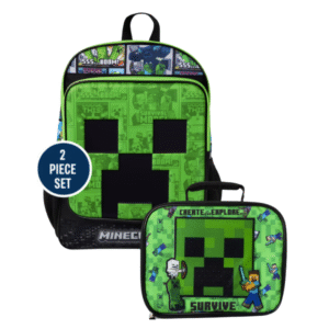 Mochila Minecraft con lonchera