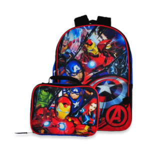 Mochila Avengers y lonchera