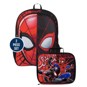 Mochila Spiderman con lonchera
