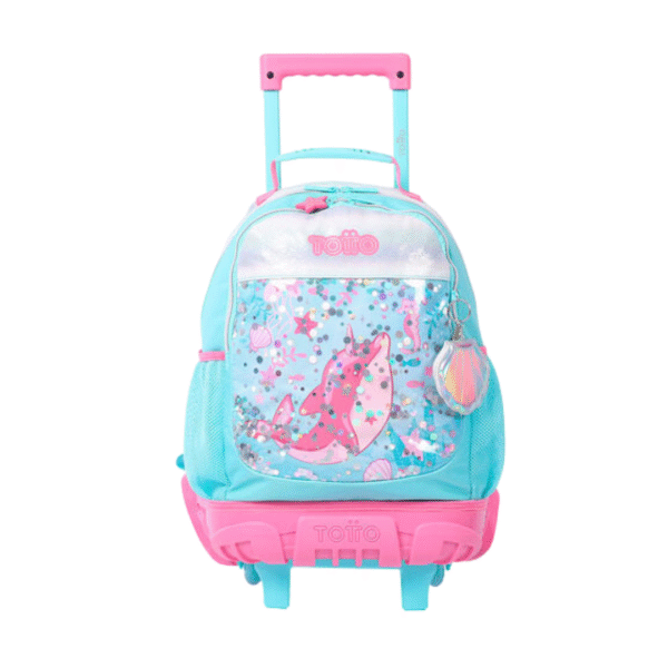Bolso rodines Totto Delfín