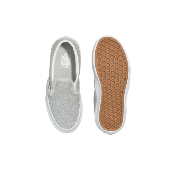 Tenis Vans con Escarcha Plateadas - Imagen 2