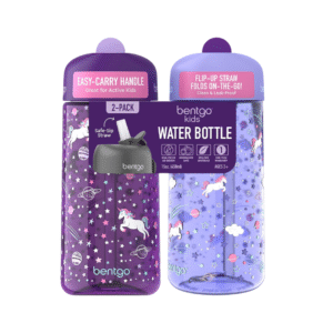 Set Botella Plásticas Unicornio 15oz (2 und )