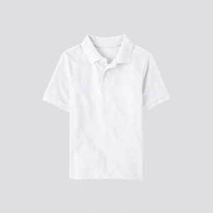 Camiseta Tipo Polo Blanca