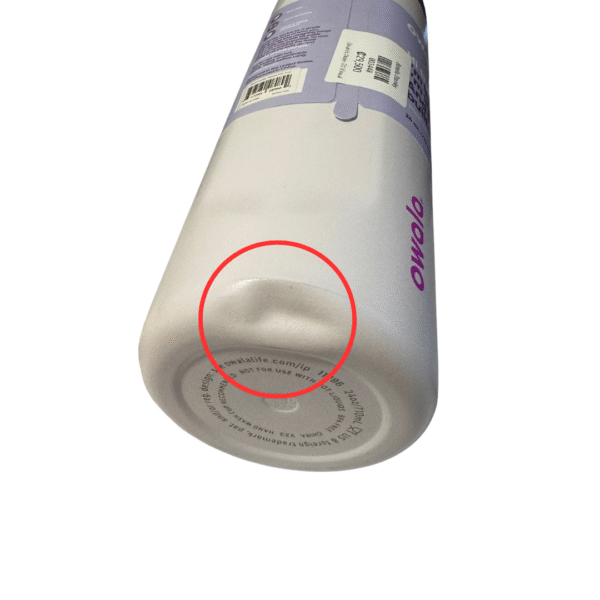 Botella Owala FreeSip 24 oz Blanco (Golpeada) - Imagen 2