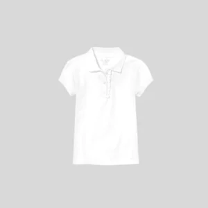 Blusas Tipo Polo Blanca