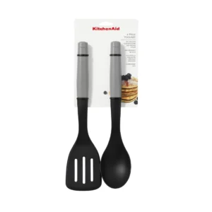 Set de Espátula y Cuchara Gris Kitchenaid