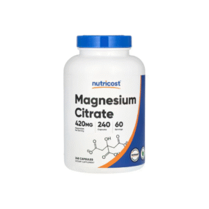 Citrato de Magnesio Adulto 240 capsulas