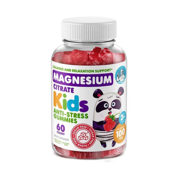 Citrato de Magnesio para niños 100MG 60 Gomitas *Sin Azúcar*