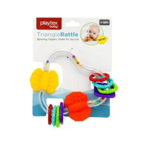 Juguete Sonajero Triangular para bebé 1-18 meses
