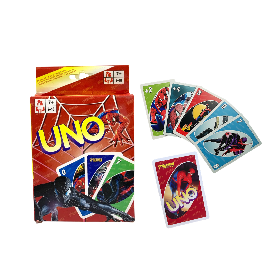 Juego Cartas Uno de Spiderman