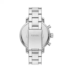 Reloj Fossil de pulsera de acero inoxidable para mujer, elegante y duradero.