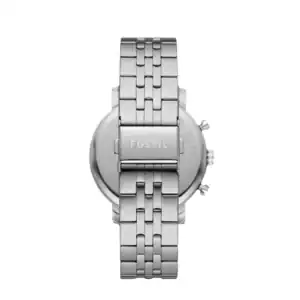 Reloj Fossil de pulsera de acero inoxidable para mujer, elegante y duradero.