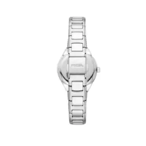 Reloj Fossil de pulsera de acero inoxidable Reloj Fossil de pulsera de acero inoxidable para mujer, elegante y duradero.