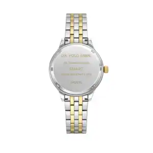 Reloj de pulsera de acero inoxidable con diseño elegante, resistente al agua y funciones inteligente.