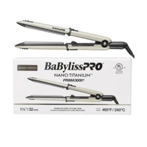 Plancha BabyLiss Pro Nano Titanium Prima3000 1 1/4 Pulgada