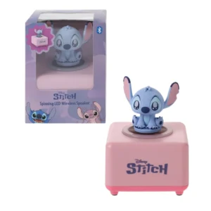 Parlante Stitch inalámbrico con luz