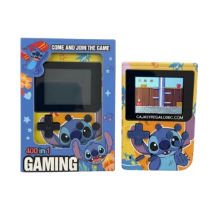 Consola Portátil Stitch 400 Juegos.