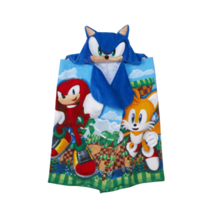 Paño con Capucha de Sonic