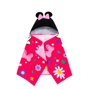 Paño con Capucha de Minnie Mouse