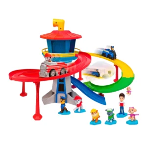 Pista Paw Patrol Torre de Rescate con Personajes+3