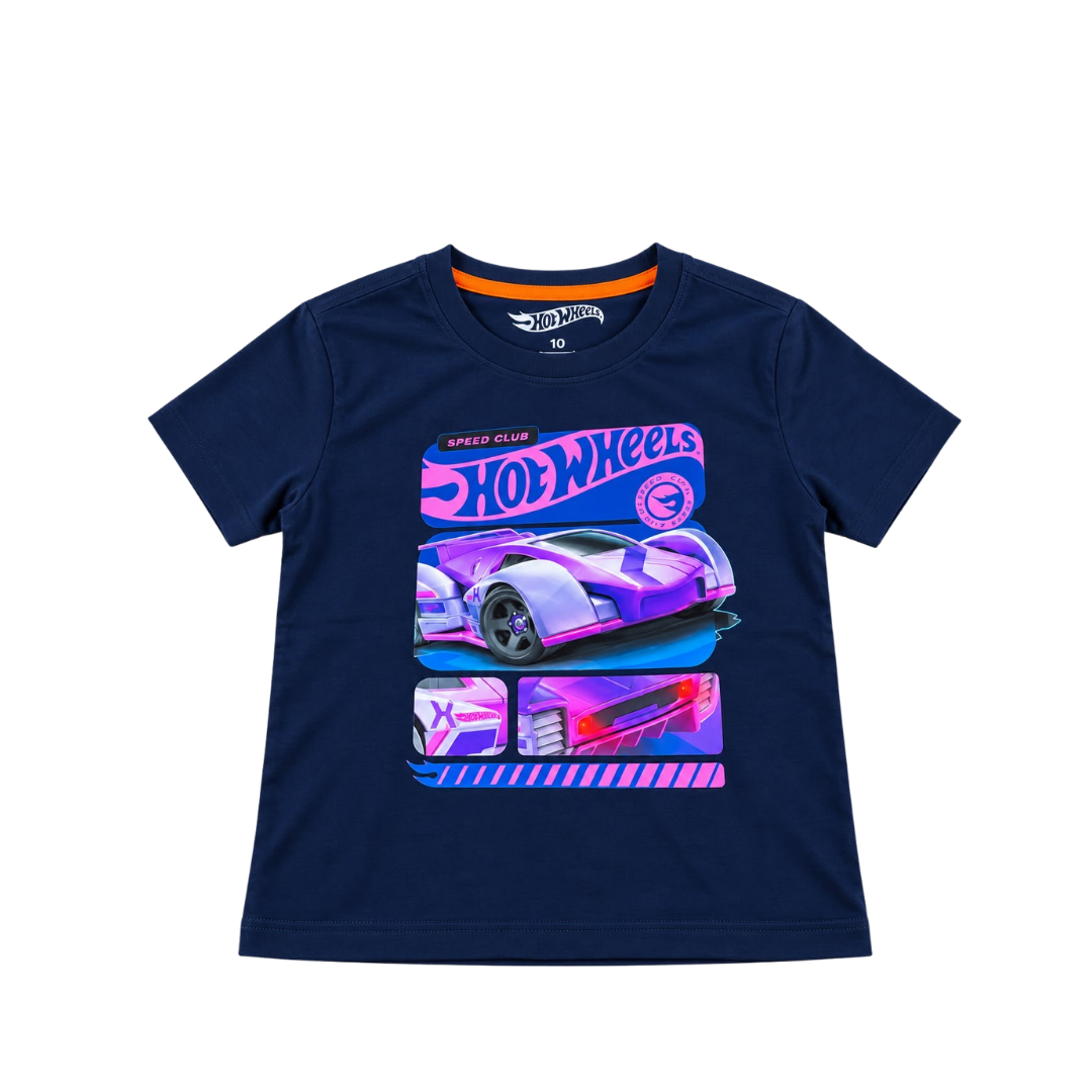 Camiseta Animada Hot Wheel