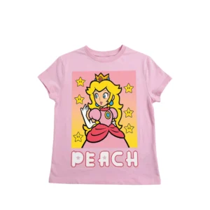 Blusa Animada Peach - Super Mario