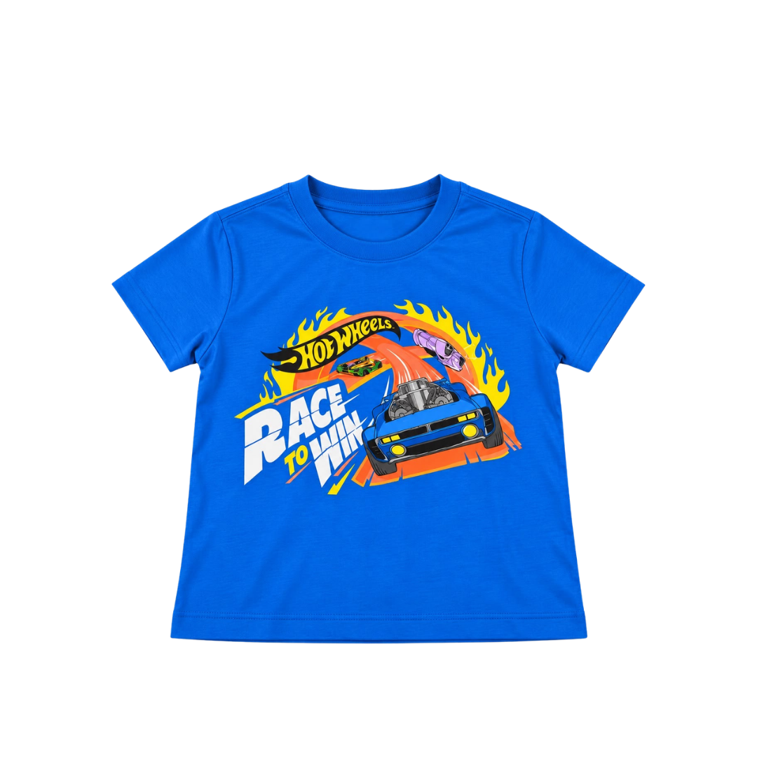 Camiseta Animada Hot Wheel