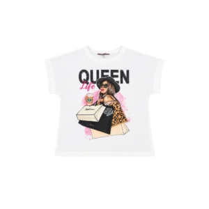 Blusa Crop Top Queen Life