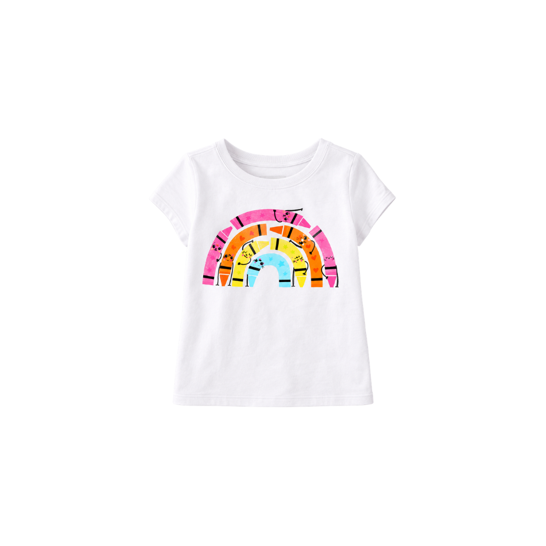 Blusa Arcoiris de Crayones