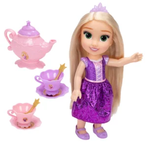 Princesa Rapunzel con Set de Té